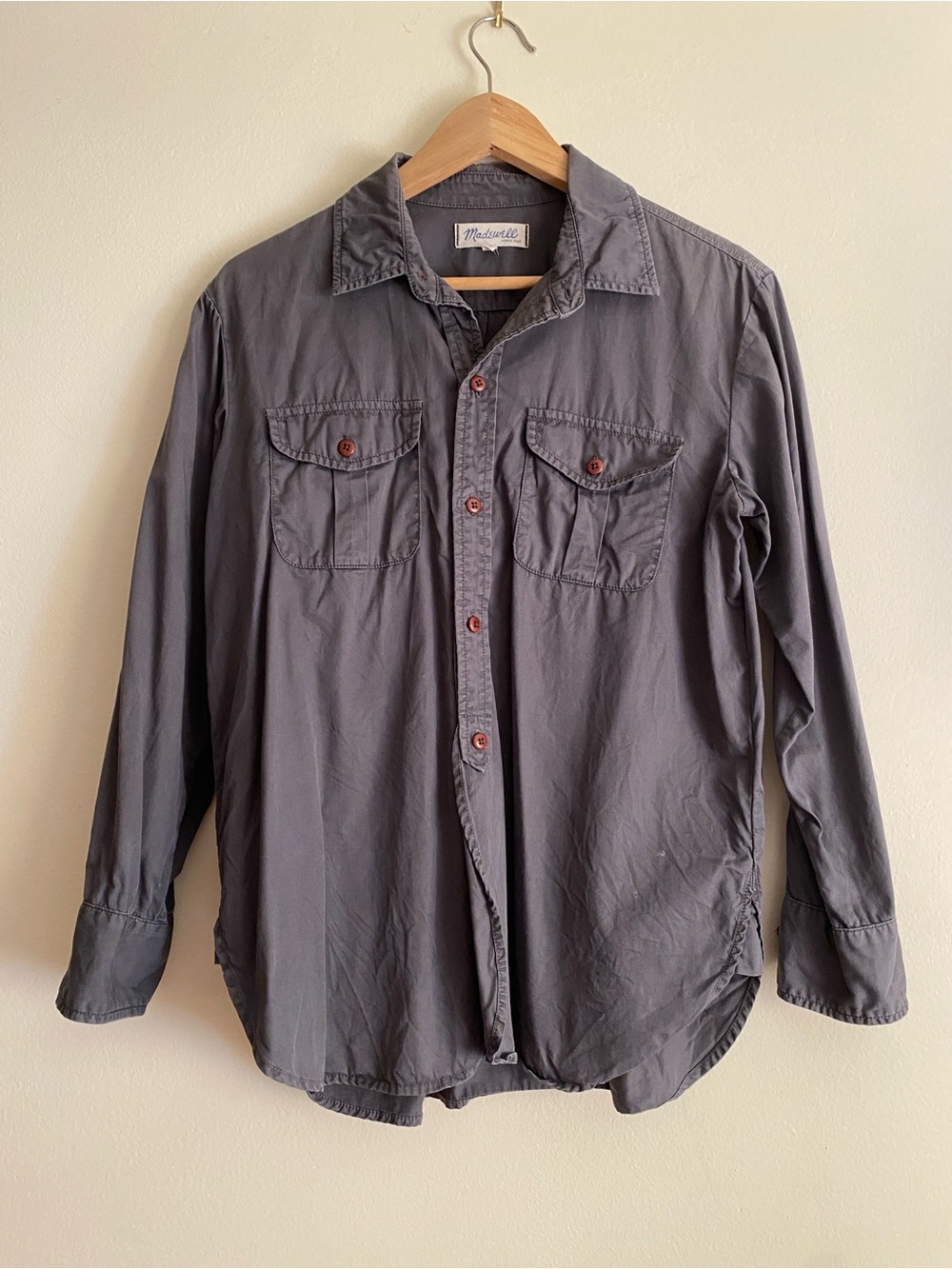 Madewell Slate Gray Workshirt